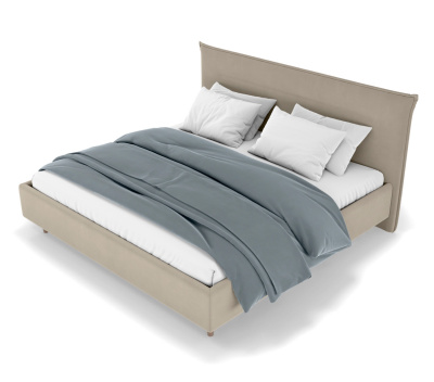 Спальное место 200х200, без подъемного механизма, ткань Инфинити Humus