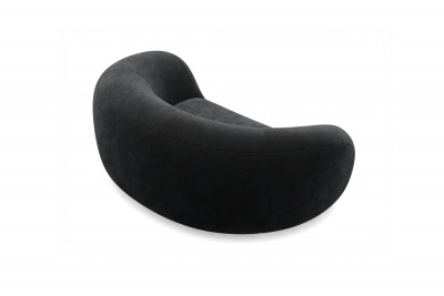 Диван, Набор Д2, ткань Сенсей (Scratch resistance) Black Onyx