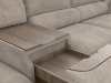 Диван-кровать, набор 4, ткань Palace Beige
